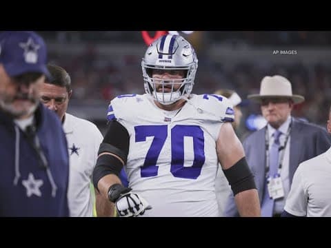 Dallas Cowboys All-Pro offensive guard Zack Martin talks retirement during Wednesday news conference