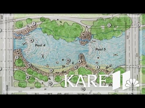 Plans for Minnesota's first whitewater park are taking shape in downtown Austin