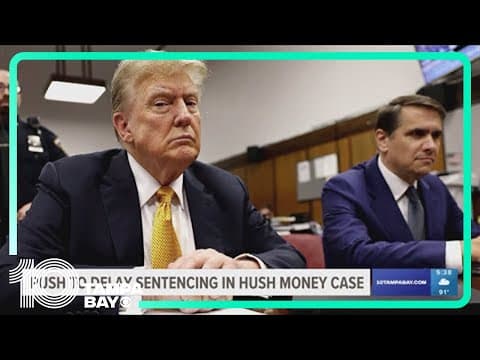 Judge delays Trump’s sentencing in hush money case to review high court ruling on presidential immun