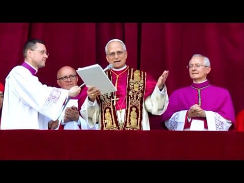 Pope Leo XIV: First American pope speaks after being named new head of Catholic Church