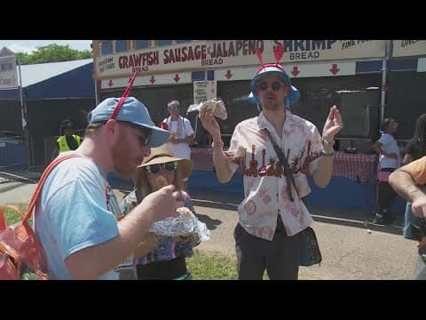 Festivalgoers enjoy the first weekend of Jazz Fest