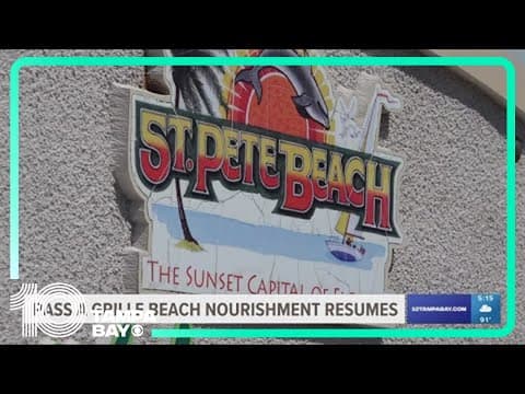 Pass-A-Grille Beach nourishment program resumes after delays