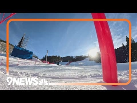 Lindsey Vonn testing out Birds of Prey course ahead of World Cup