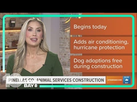 Pinellas County Animal Services construction begins today