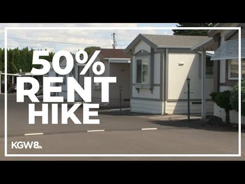 Residents at Hazel Dell RV park report 50% rent spike
