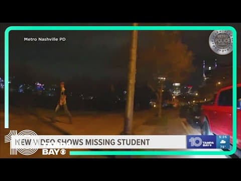 New video shows what may be final sighting of Riley Strain