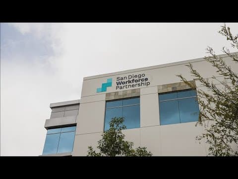 San Diego Workforce Partnership New Interim CEO Tony Young visits CBS 8