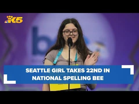 Seattle girl finishes 22nd in National Spelling Bee