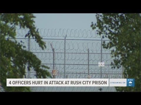 4 officers injured after attack at MCF-Rush City