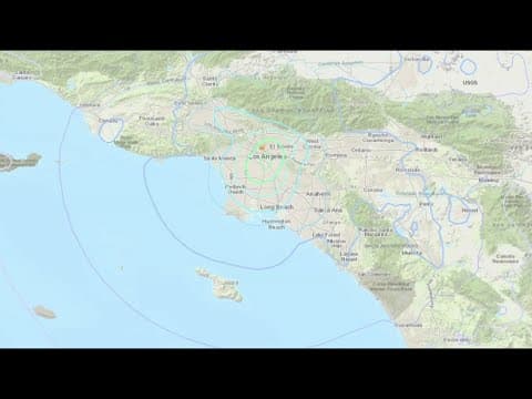 4.4 magnitude earthquake rattles Los Angeles