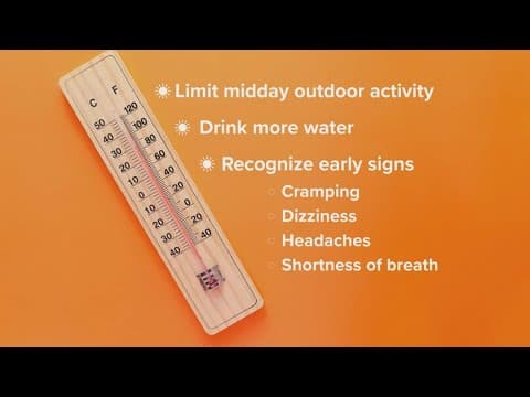 As temperatures heat up, officials are warning children to stay safe