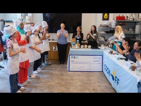 Meet one of the finalists in the K12 National Cook-Off competition