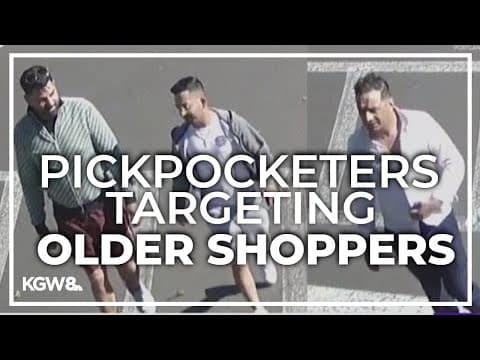 Pickpockets caught on camera outside Costco in Northeast Portland
