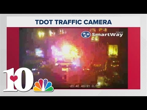 2 medics seriously hurt after crash involving ambulance at I-40 and I-81 split in Jefferson County