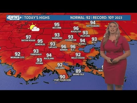 New Orleans Weather: Brutal heat and humidity to begin August