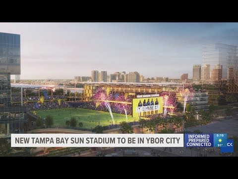 Here's a look at concept art for Tampa Bay Sun FC's new stadium