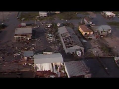 Storm surge and historic impacts to Galveston