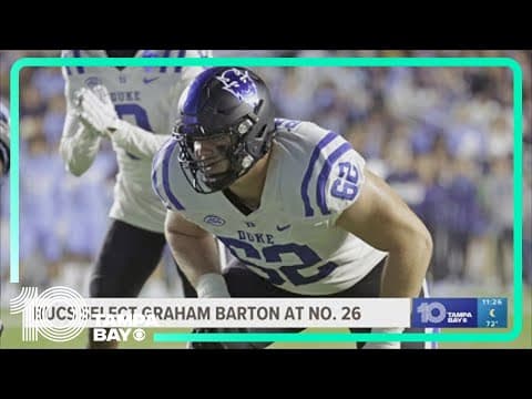 Tampa Bay Buccaneers make first-round draft pick