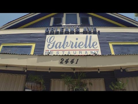 Street construction chaos ends at Gabrielle Restaurant