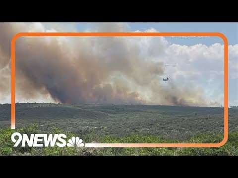 Black Canyon of Gunnison National Park closed, 2 fires burning in the canyon