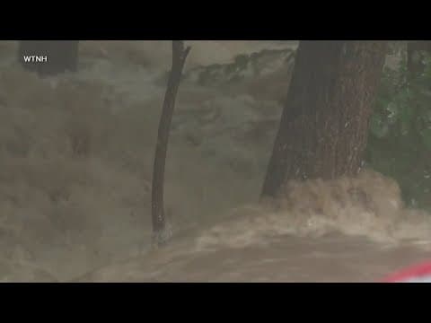 Storms cause flooding, mudslides across the East Coast