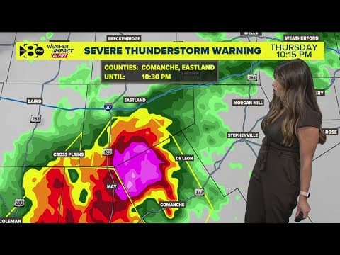 DFW Weather: More storms in the forecast Memorial Day Weekend