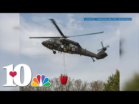 Two helicopters from Tennessee National Guard heading to Louisiana to fight wildfires