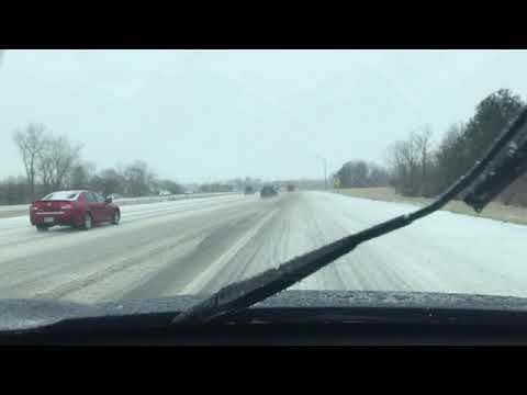 Winter Storm: Driving conditions near Gahanna on I-270