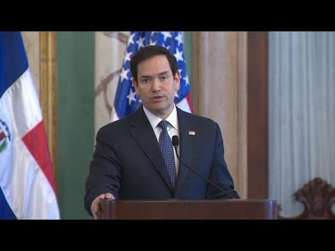 Secretary of State Marco Rubio: 'Absurd' to charge fees to US military for using Panama Canal