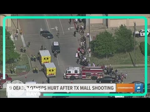 9 dead, 7 others hurt after Texas mall shooting