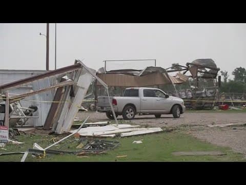 Storms leave damage in North Texas