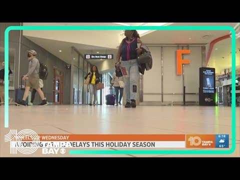 Direct and early flights could help you avoid delays while flying for the holidays