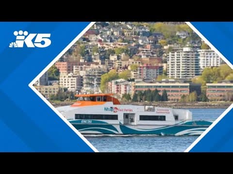 Fast ferry service between Kingston and Seattle canceled until further notice