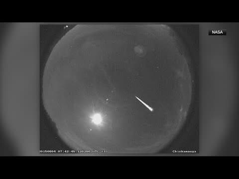 The Orionid meteor shower peaks this weekend