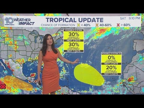 Tracking the Tropics: NHC watching two areas for possible development