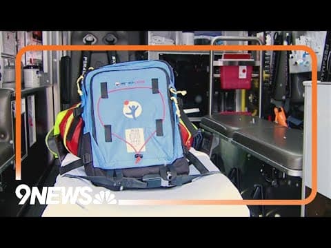 Paramedic dad creates 'sensory backpacks' to ease stress for kids during an emergency