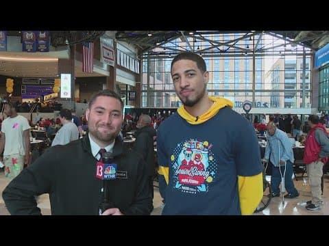 1-on-1 with Tyrese Haliburton at the 'Come to our House' Thanksgiving dinner