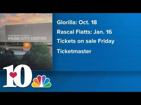 Rascal Flatts, Glorilla coming to Thompson Boling Arena at Food City Center