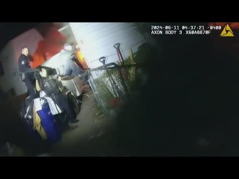 Bodycam video shows officers rescuing woman from house fire in Columbus