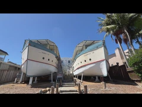 Historical society tries to save Encinitas boat houses