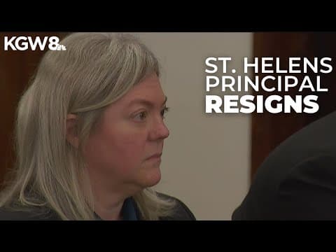 St. Helens High School principal resigns