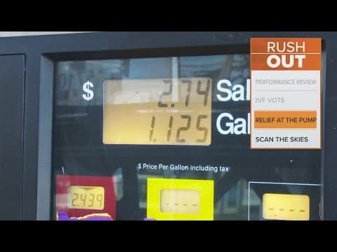 Gas prices are dropping nationwide