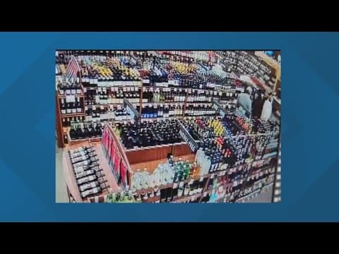 Woman caught on video throwing wine bottles at Giant Eagle employee