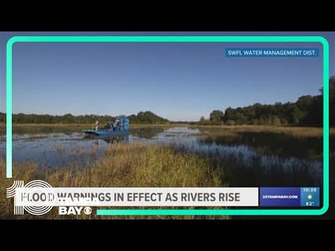 Flood warnings in effect for Hernando and Pasco counties