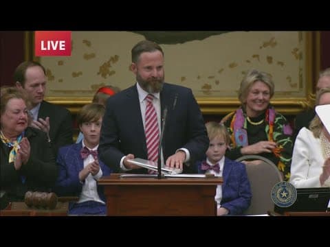 What to know about new Texas House Speaker Dustin Burrows