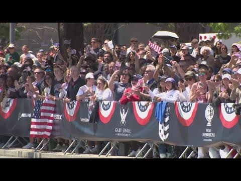The National Memorial Day Parade is held in DC