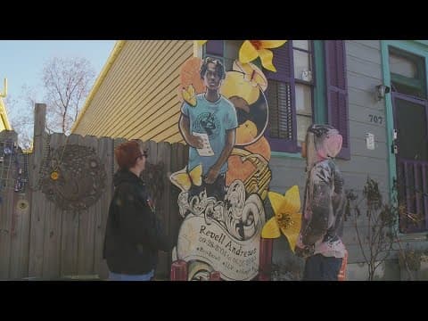 Yardi Gras decoration honors the life of teen killed by gun violence