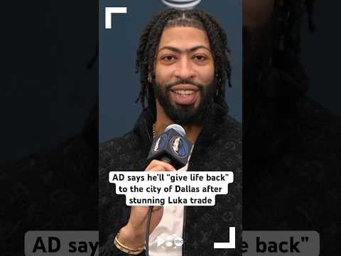 Anthony Davis offered some reassurance to Mavs fans in the lead up to his debut with the team.