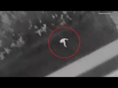 Fishers police use heat-seeking drone to find suspect