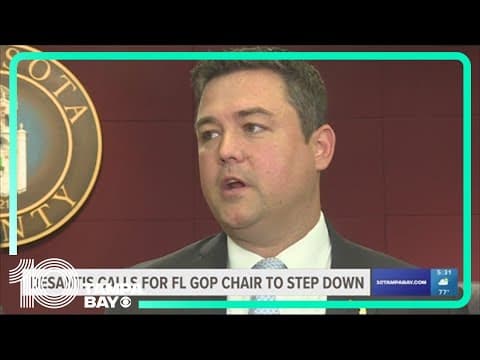 Florida GOP chairman faces rape allegation: DeSantis calls for his resignation amid investigation